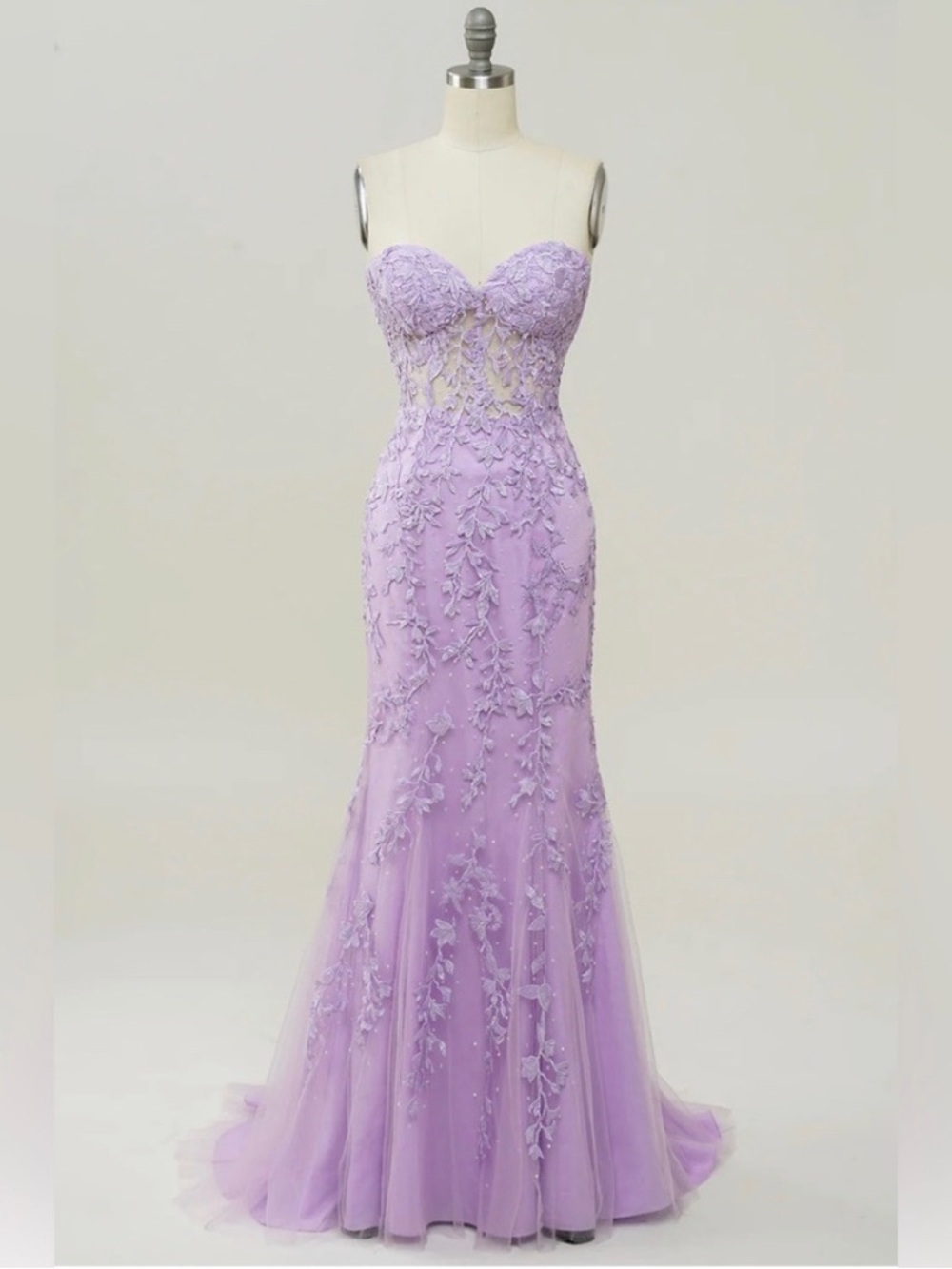 Sherri Hill Lilac 55467